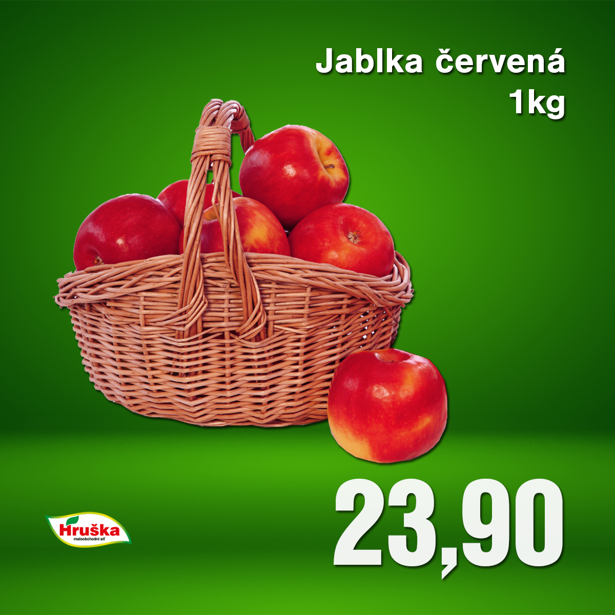 Jablka červená 1kg